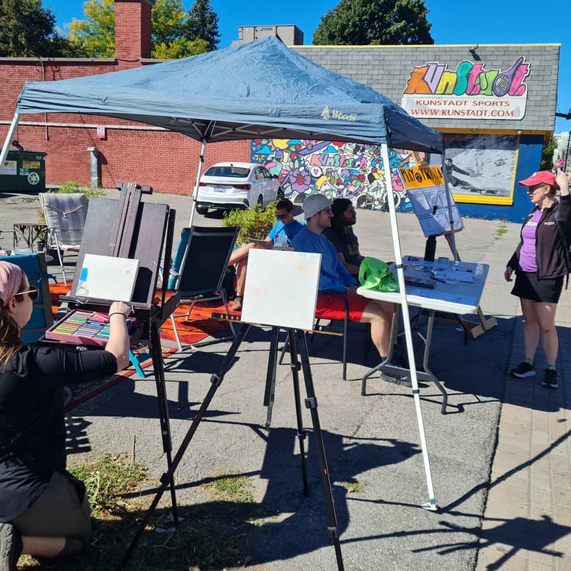 Cover Image for Table with Strong Towns Ottawa at the Great Glebe Garage Sale