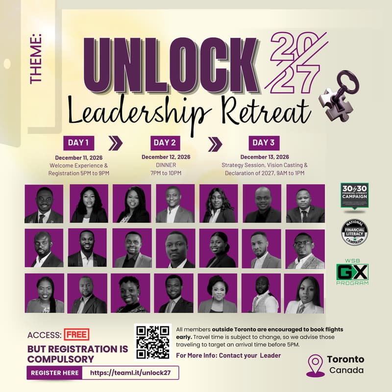 Cover Image for UNLOCK 2027 LEADERSHIP RETREAT