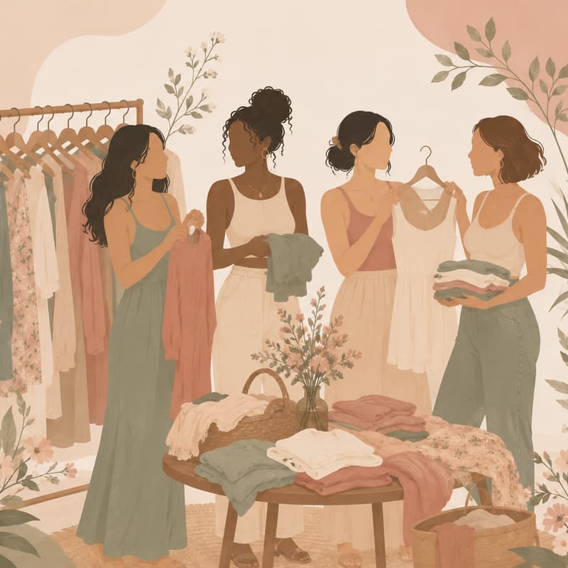 Cover Image for the gather: end of summer movement & clothing swap