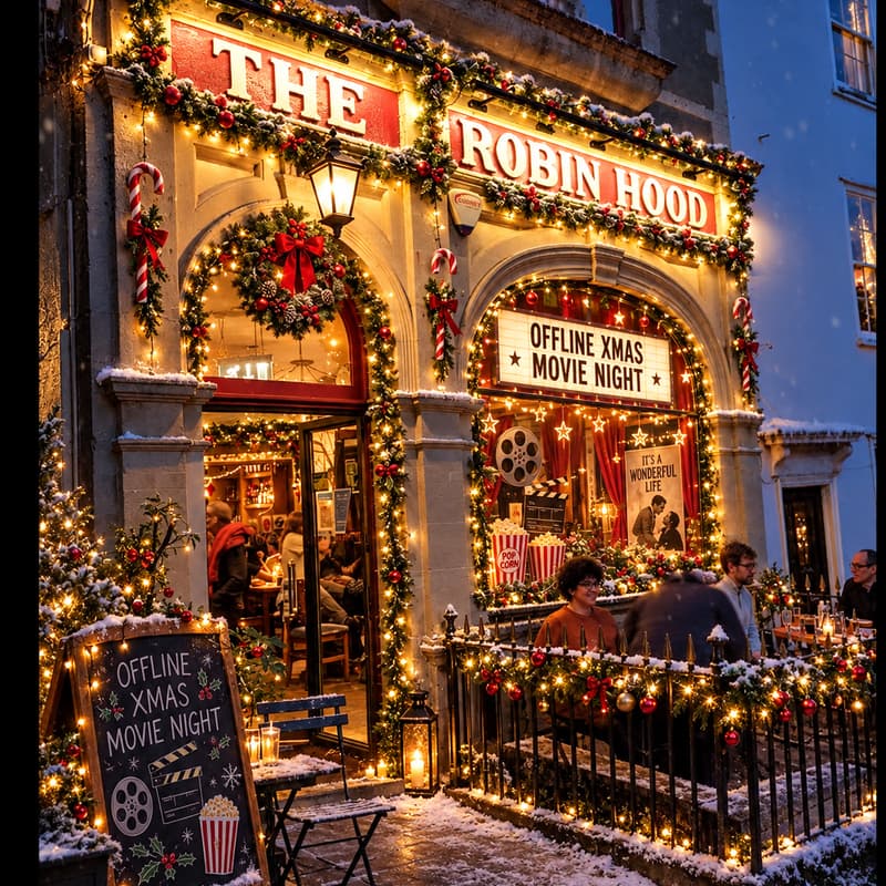 Cover Image for Offline Hangout Special | Xmas Movie Night @ The Robin Hood 🎄
