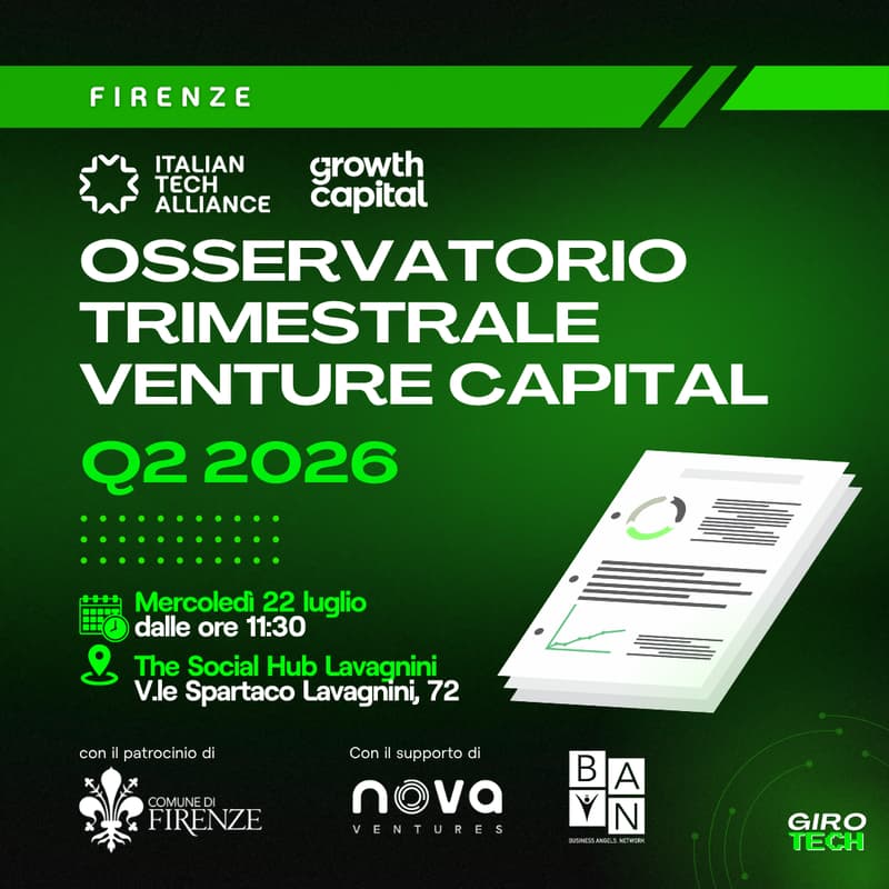 Cover Image for Osservatorio Trimestrale VC - Q2 2026 | Firenze