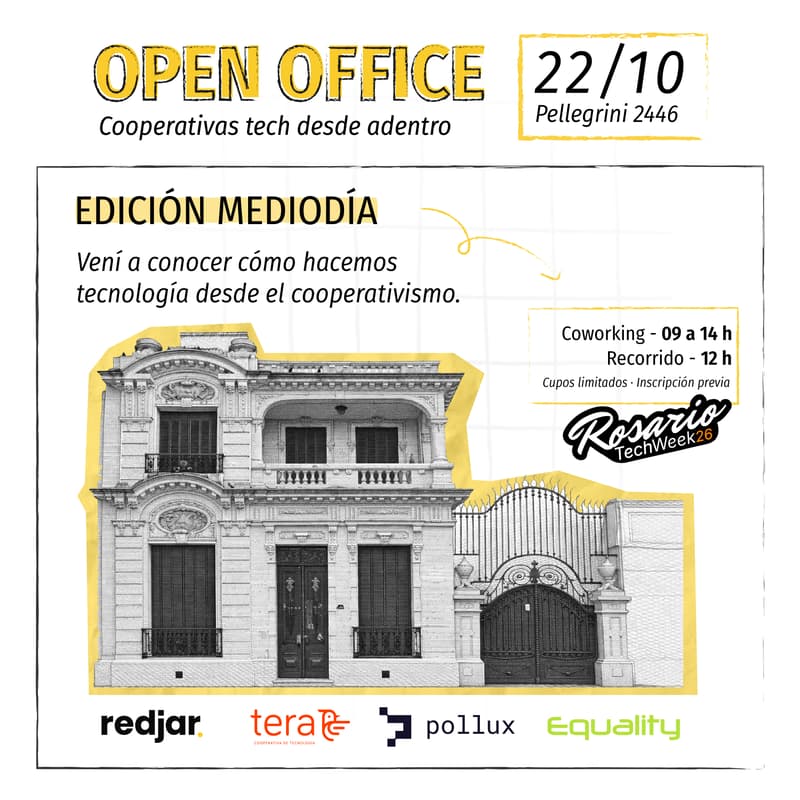 Cover Image for OPEN OFFICE | COOPERATIVAS TECNOLOGICAS (Turno mañana)