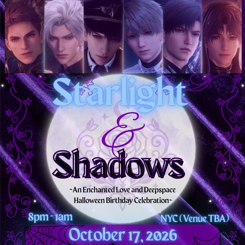 Cover Image for Starlight & Shadows ~An Enchanted Love and Deepspace Halloween Birthday Celebration~