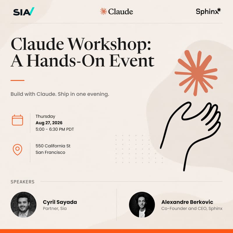 Cover Image for Claude Workshop: A Hands-On Event