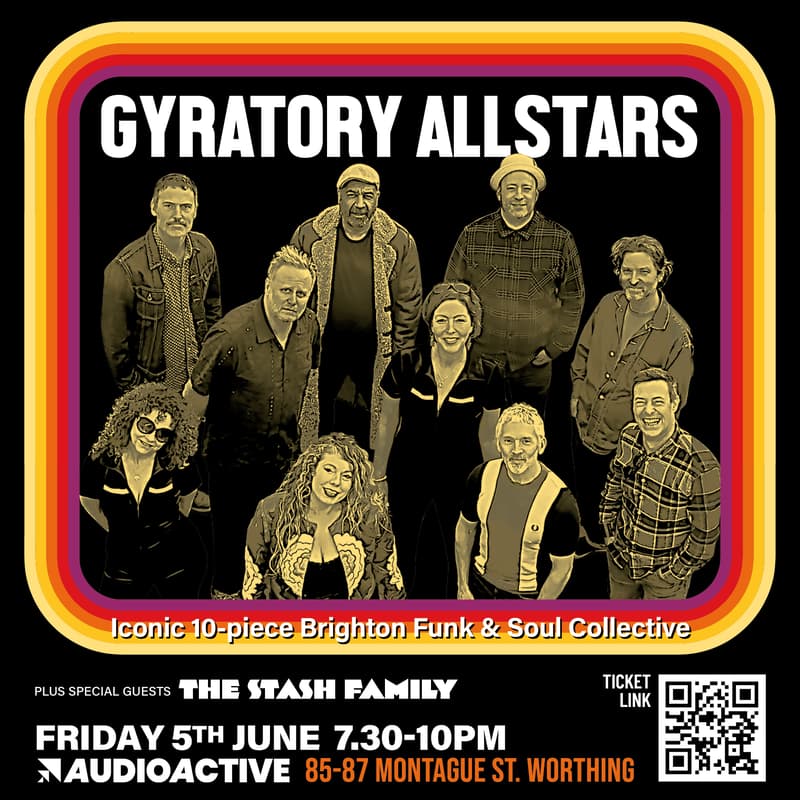 Cover Image for Gyratory Allstars Live at Audioactive
