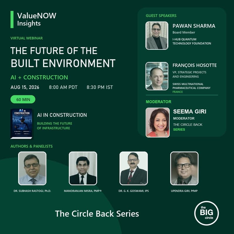 Cover Image for AI IN CONSTRUCTION - WEBINAR