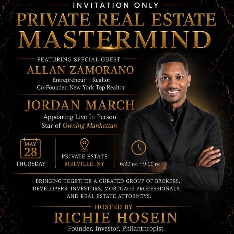 Cover Image for KEYS & CAPITAL Mastermind - A Private Real Estate Networking Experience with Jordan March of Netflix Owning Manhattan