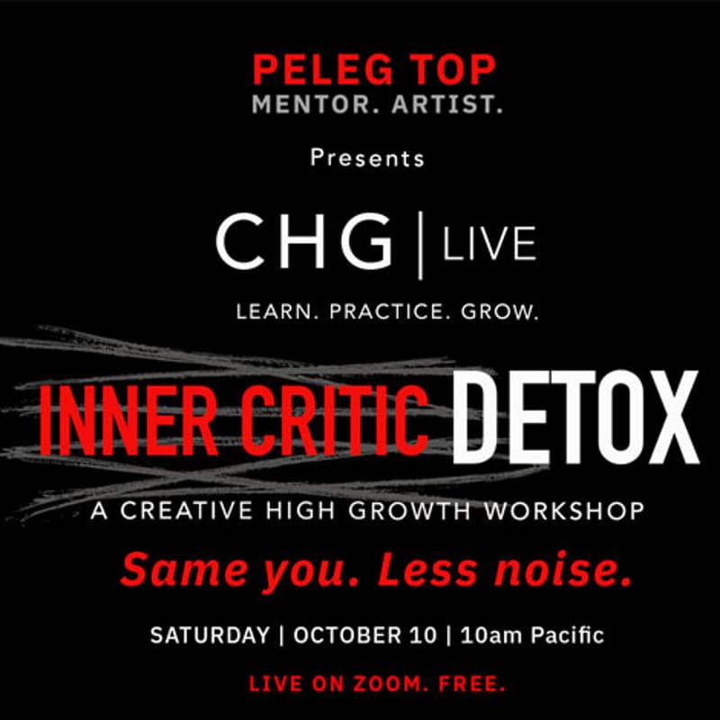 Cover Image for CHG LIVE: Inner Critic Detox with Peleg Top