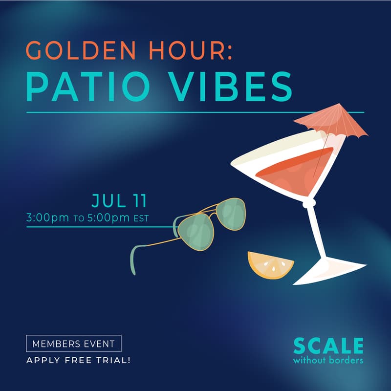 Cover Image for Golden Hour: Patio Vibes ☀️