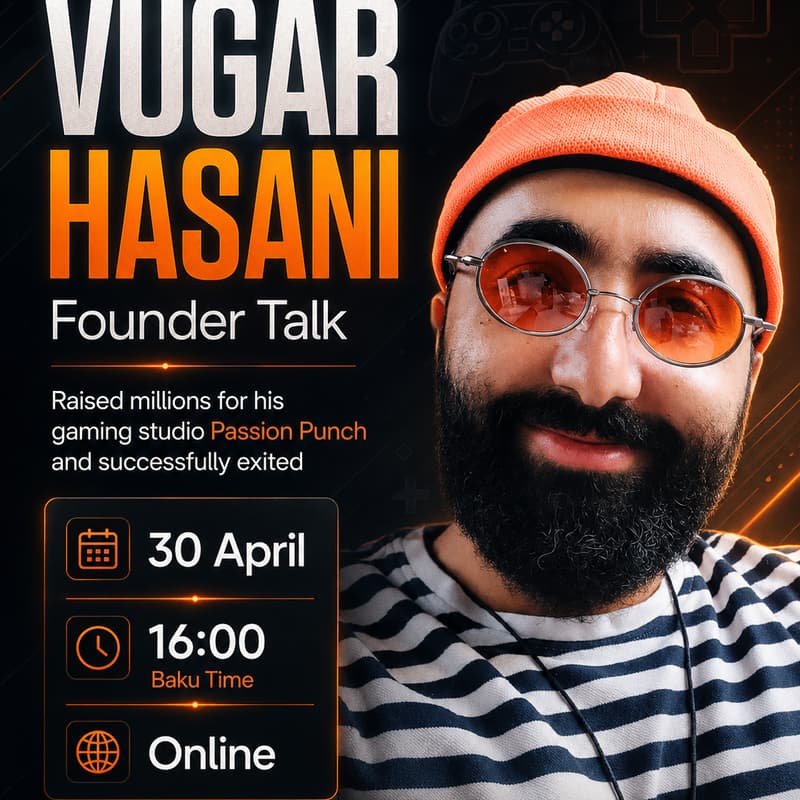 Cover Image for Founder Talk [GAMEDEV EDITION]: Meet Vugar Hasani & Passion Punch!