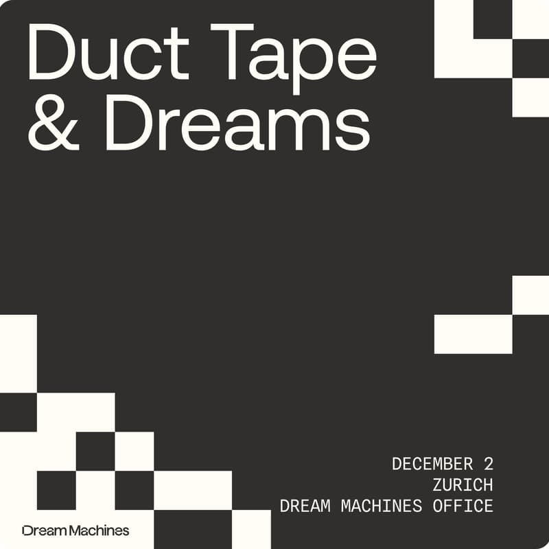 Cover Image for Duct Tape & Dreams - A robotics demo night
