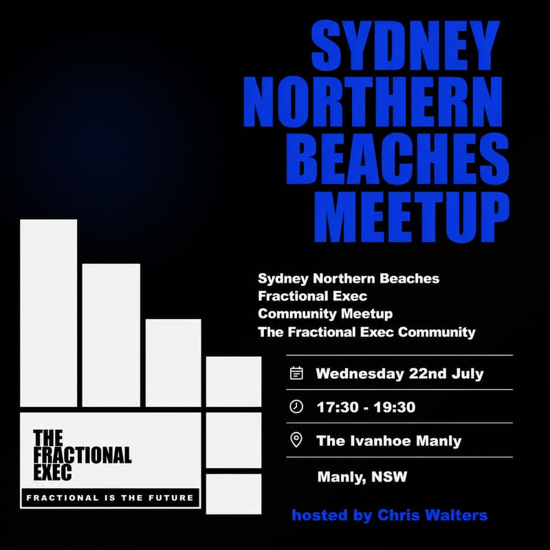 Cover Image for Sydney Norther Beaches Fractional Exec Community Meetup