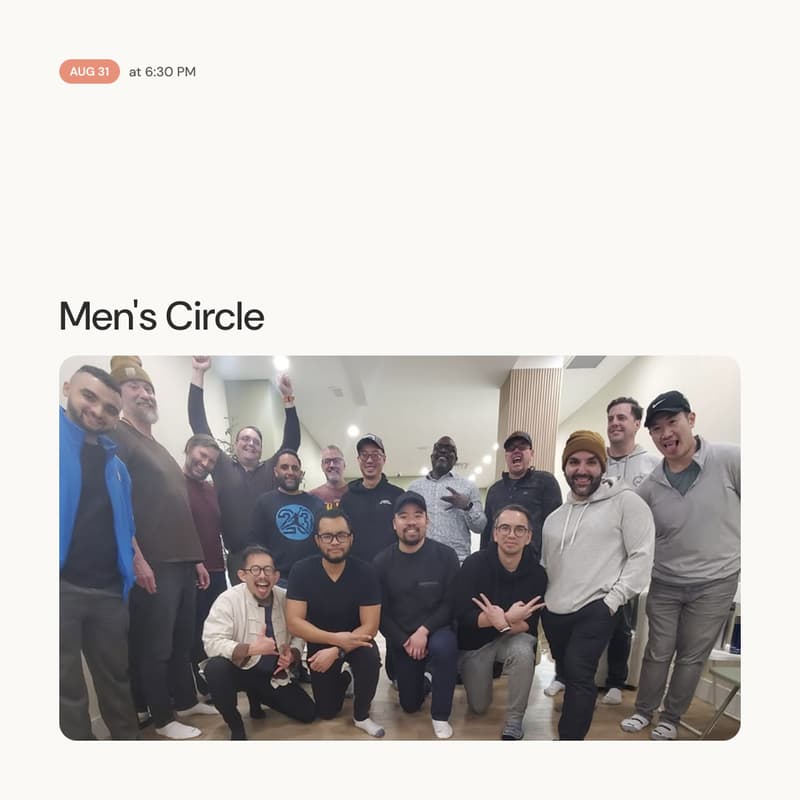 Cover Image for Build the Foundation - Men's Circle led by Rodolfo Menjivar