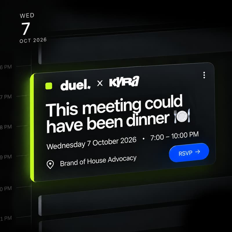 Cover Image for This Meeting Could Have Been Dinner