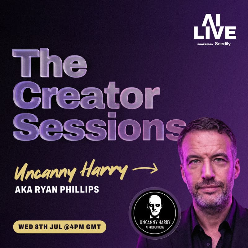 Cover Image for AI LIVE — The Creator Sessions #1: Uncanny Harry