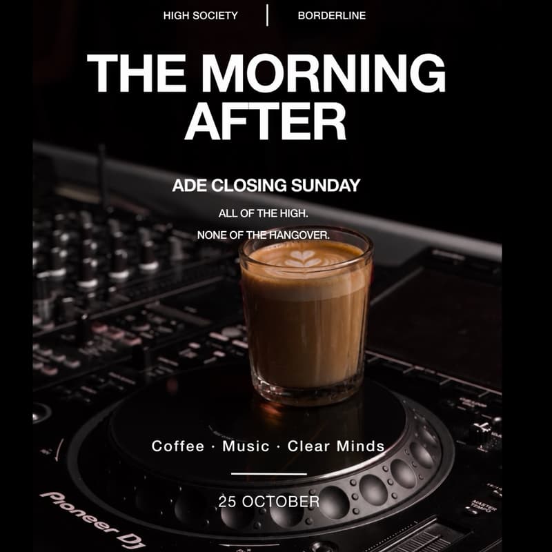 Cover Image for THE MORNING AFTER: ADE Edition