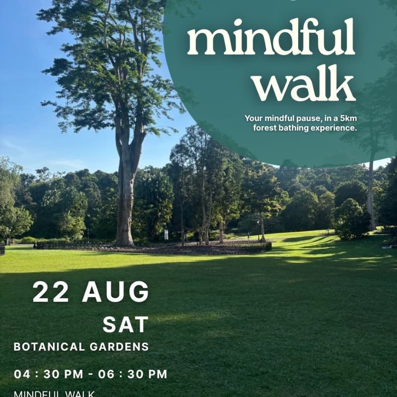Cover Image for Mindful Walk - Singapore Botanical Garden
