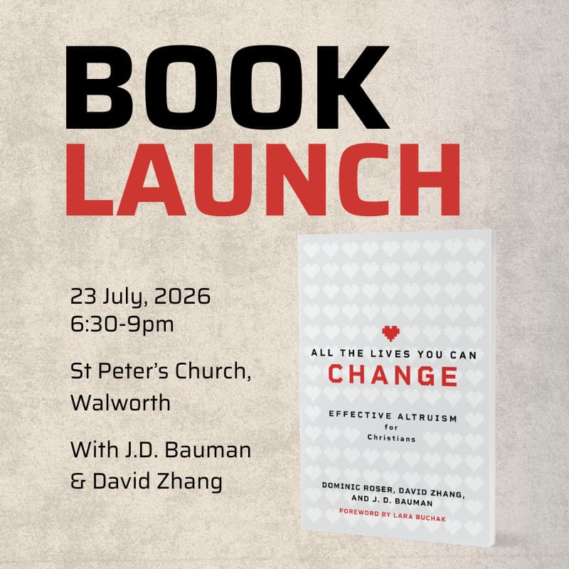 Cover Image for London Book Launch: All the Lives You Can Change (Free Entry)
