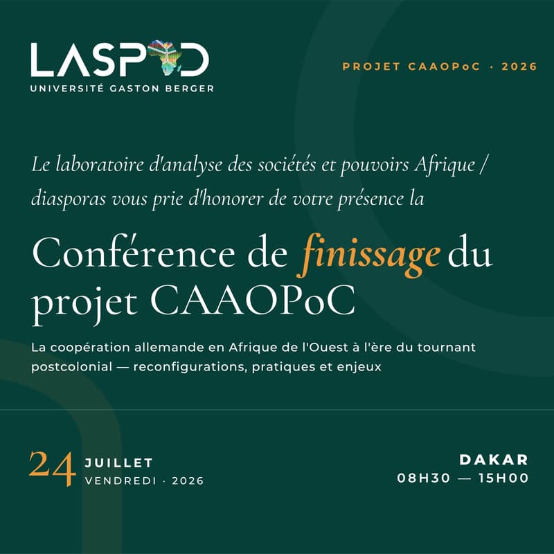 Cover Image for Conférence de finissage du projet CAAOPoC