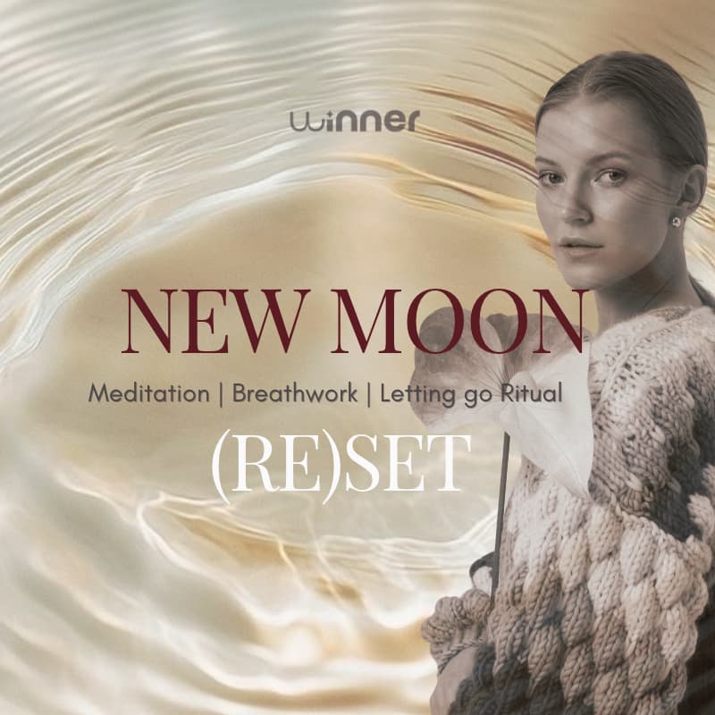 Cover Image for New Moon Reset | Let go to Level Up | Meditation and Breathwork