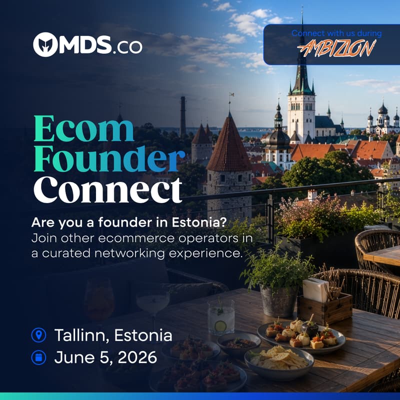Cover Image for MDS Ecom Founder Connect Lunch at Ambizion 2026