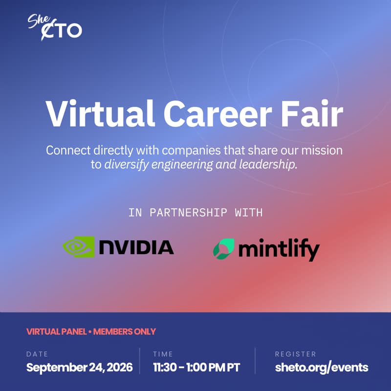 Cover Image for SheTO Virtual Career Fair