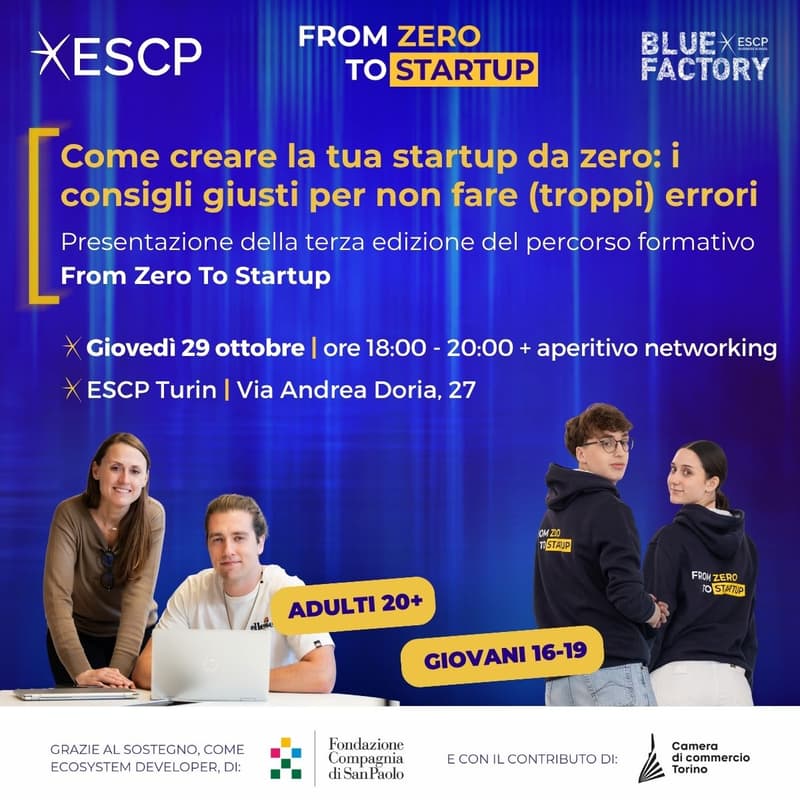 Cover Image for Come creare la tua startup da zero: i consigli giusti per non fare (troppi) errori