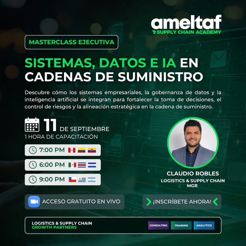 Cover Image for Sistemas, Datos e IA en Cadenas de Suministro
