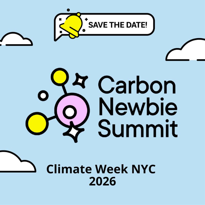 Cover Image for Carbon Newbie Summit at Climate Week NYC 2026