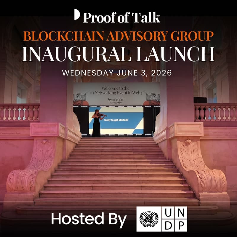 Cover Image for UNDP Blockchain Advisory Group Inaugural Launch