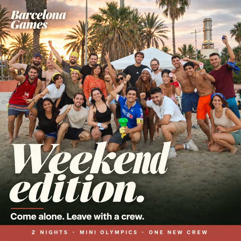 Cover Image for Barcelona Games: The Weekend Escape 🌿