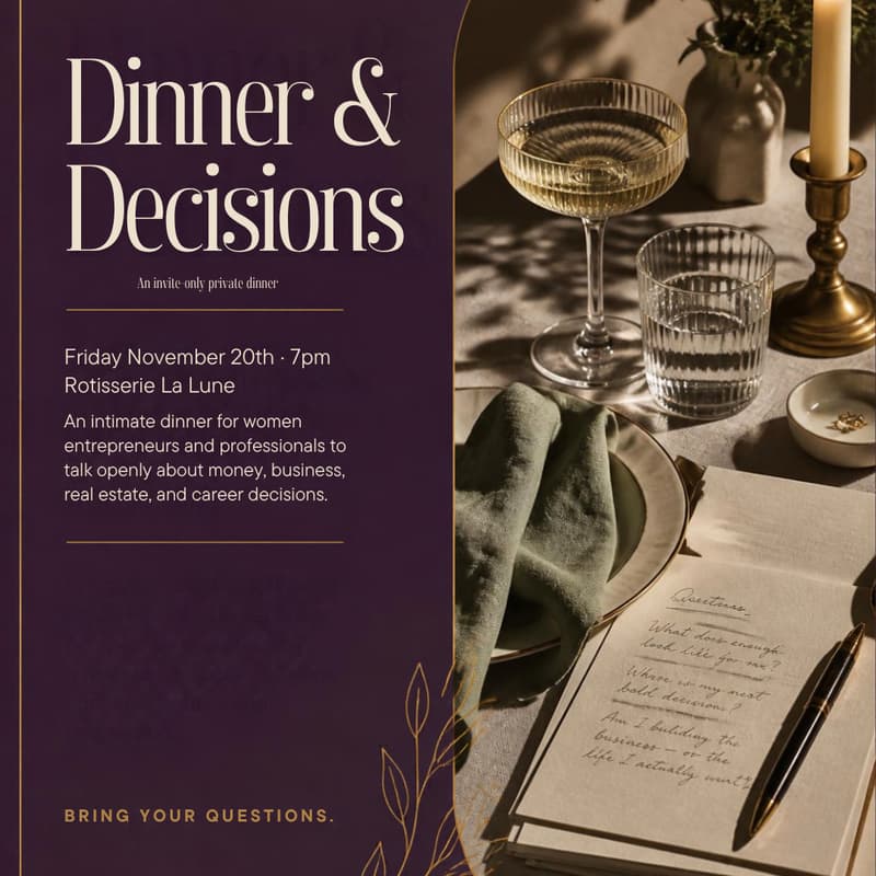 Cover Image for Dinner & Decisions