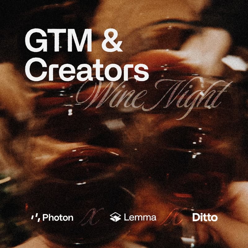 Cover Image for GTM & Creators Wine Night