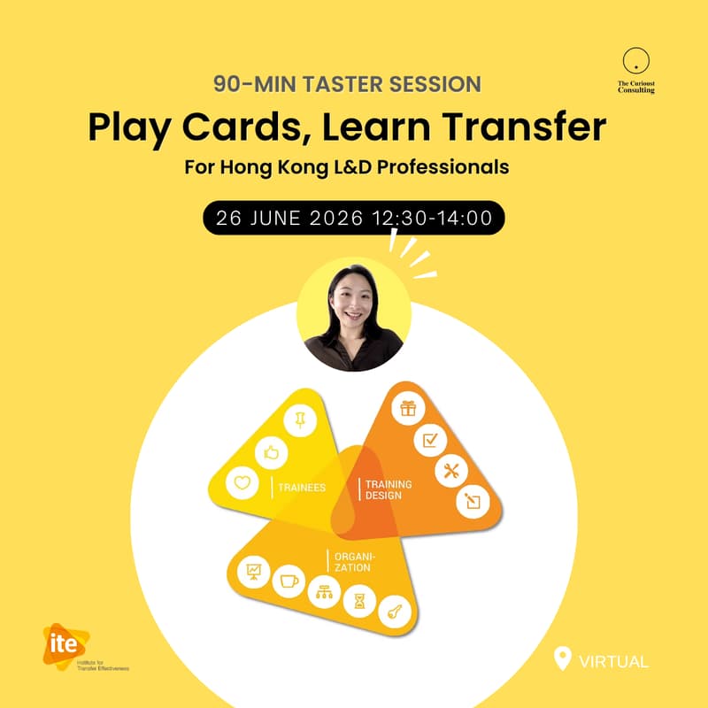 Cover Image for [Virtual] Play Cards, Learn Transfer: A 90-Minute Taster Session