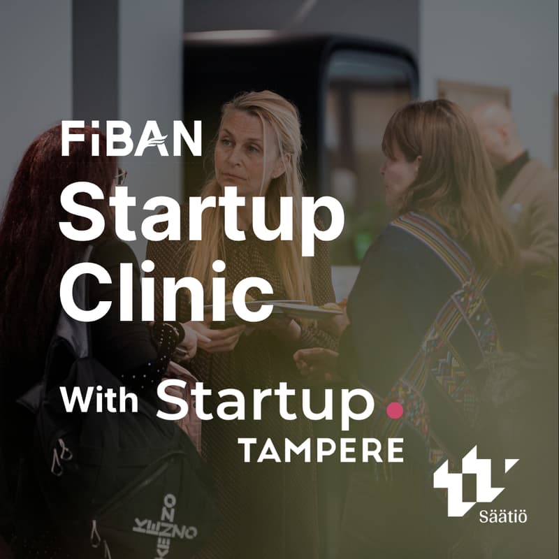 Cover Image for FiBAN Startup Clinic in Tampere: Winning Industrial Customers