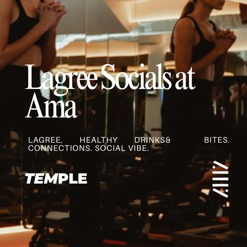 Cover Image for Lagree socials at Ama