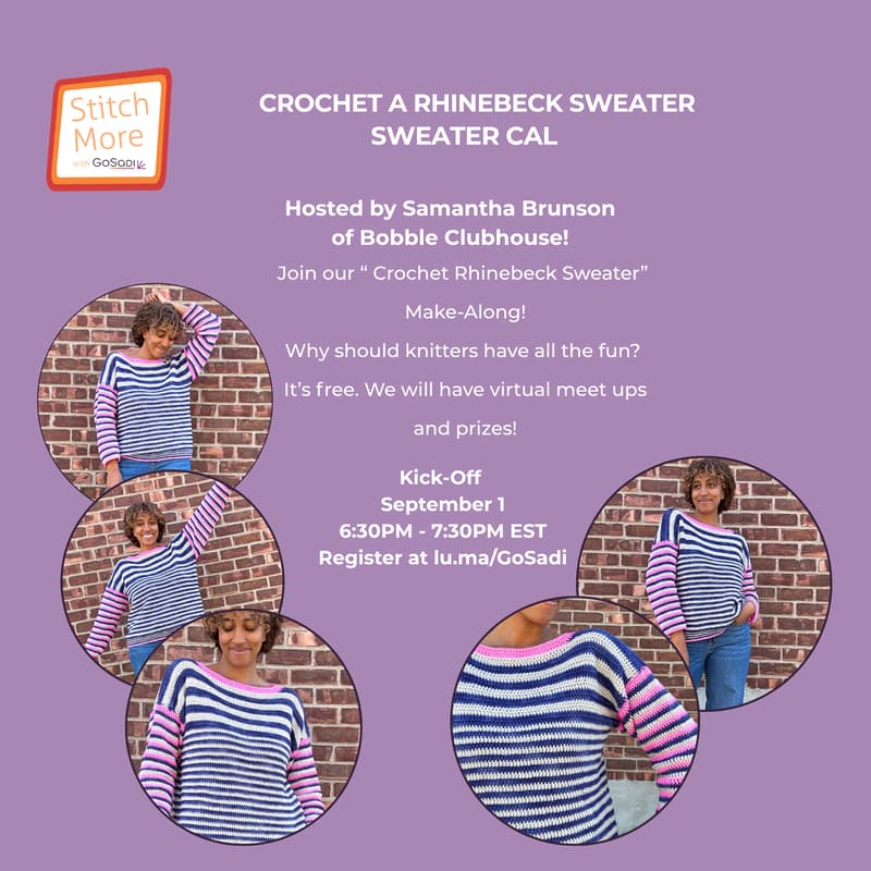 Cover Image for Crochet Rhinebeck Sweater CAL Wrap Party