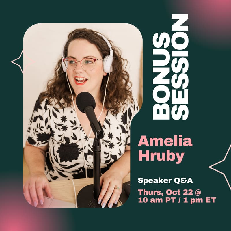 Cover Image for Amelia Hruby LIP Speaker Q&A Session