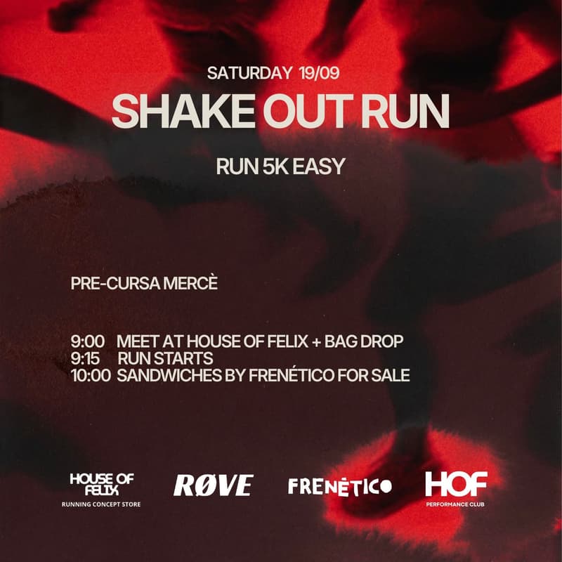 Cover Image for Shake Out Run - Rove Running + House of Felix