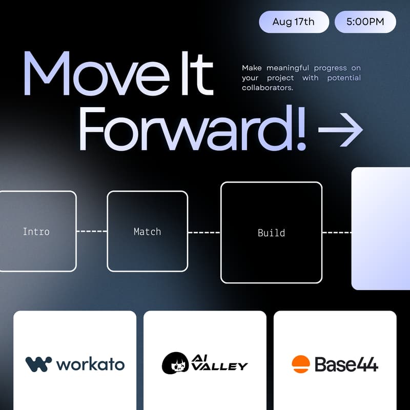 Cover Image for Move it Forward: Workato × AI Valley