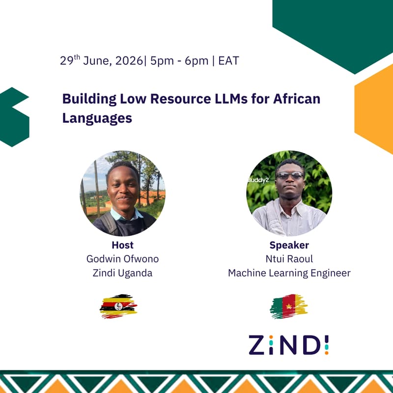 Cover Image for Building Low Resource LLMs for African Languages