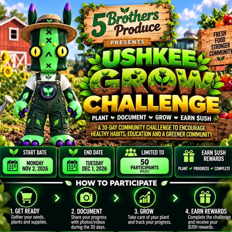 Cover Image for Ushkee Grow Challenge 2026