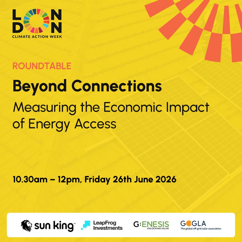 Cover Image for Beyond Connections: Measuring the Economic Impact of Energy Access