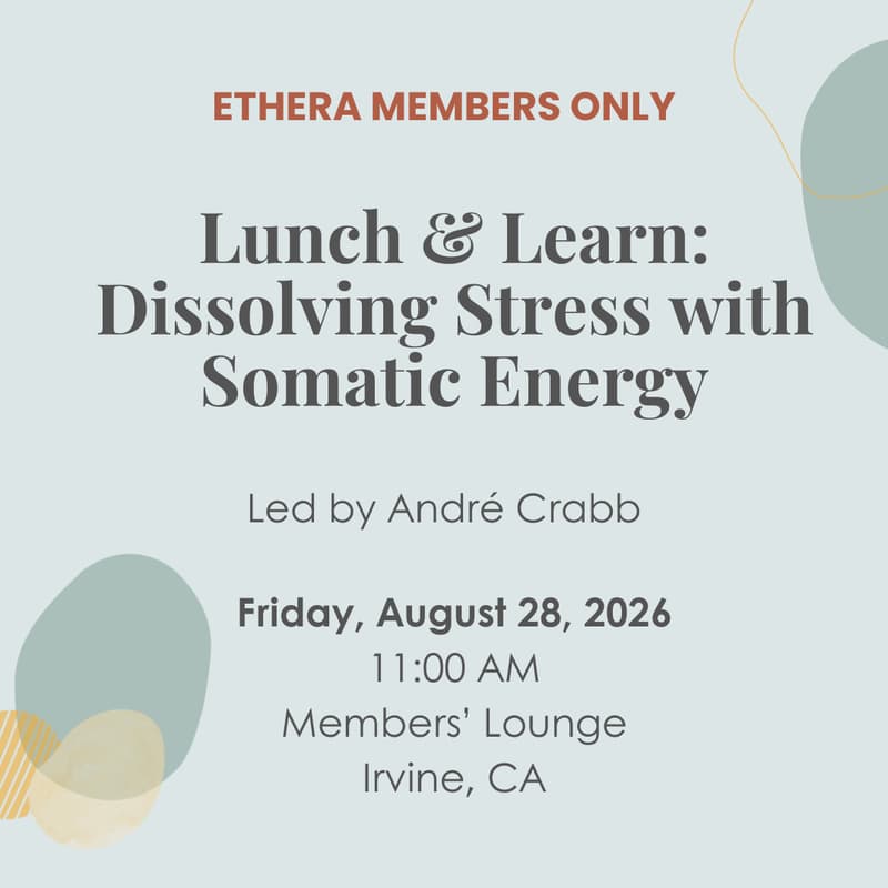 Cover Image for Dissolving Stress with Somatic Energy