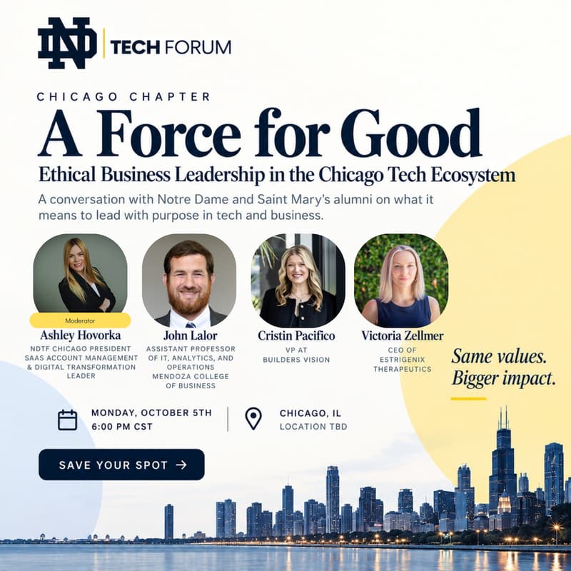 Cover Image for A Force for Good: Ethical Business Leadership in the Chicago Tech Ecosystem