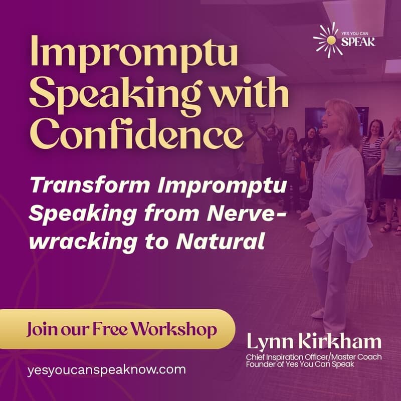 Cover Image for Impromptu Speaking with Confidence - Saratoga