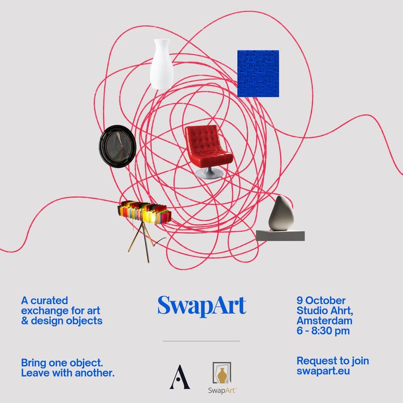 Cover Image for SwapArt — A curated exchange for art, design and collectible objects