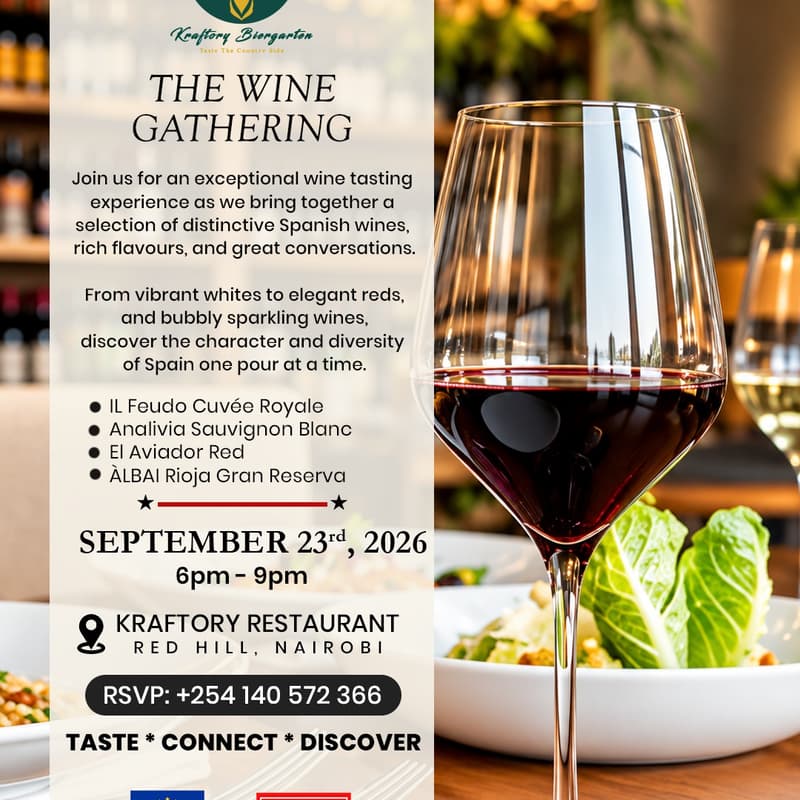 Cover Image for The Wine Gathering @ Kraftory by Wine & More Limited
