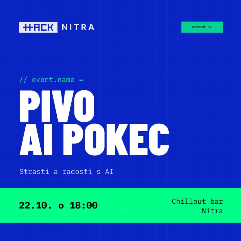 Cover Image for HackNitra: Pivo AI Pokec