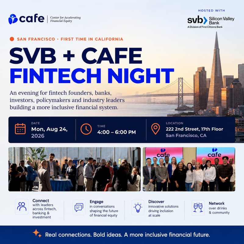 Cover Image for SVB + CAFE, A Fintech Evening in SF